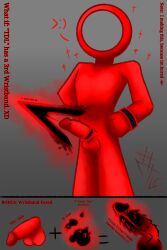 >:) alan_becker animation_vs_animator animator_vs_animation artist_name artist_signature blade bonus_page dark_energy fully_naked fully_nude naked_male not_tlc note notes proud_face proud_of_his_cock red_body red_skin spiky_cock stickfigure stickman text the_dark_lord_(animator_vs_animation) wristband