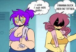 2girls brighteyes brighteyes_(forsaken) forsaken_(roblox) jane_doe_(forsaken) jane_doe_(roblox) roblox roblox_game robloxian yuri