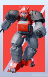 2026 3d 3d_(artwork) 3d_render autobot balls blue_eyes cliffjumper cock cybertronian mengsk muscular_male red_body robot robot_male thick_thighs transformers