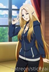 1girl 1girls ai_generated alpha_(the_eminence_in_shadow) anime breasts curvy curvy_female curvy_figure eyes female female_only fit hair kage_no_jitsuryokusha_ni_naritakute! nsfw stickyai the_eminence_in_shadow tits voluptuous