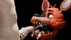 2boys animatronic cum_in_mouth cum_inside cum_on_face cumshot erection faceless_male fangs five_nights_at_freddy's fnaf fox foxy_(fnaf) gay human keatonrogers0201 male male/male male_only mouth_open penis robot scott_pilgrim sex standing
