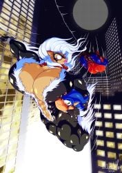 abs breasts female jack_hoo_(artist) male sonic_(series)