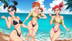 3girls big_ass big_breasts breasts cartoon_network crossover curvaceous curvy curvy_figure digital_media_(artwork) female female_only foster's_home_for_imaginary_friends frankie_foster hips hourglass_figure huge_ass huge_breasts large_ass large_breasts legs light-skinned_female light_skin mature mature_female nickelodeon older_female older_female_and_younger_female older_sister older_sister_and_younger_sister omiiverse siblings sisters slim_waist the_fairly_oddparents thick thick_hips thick_legs thick_thighs thighs tootie vicky_(fairly_odd_parents) voluptuous waist wide_hips younger_female younger_sister