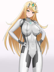mythra from metroid by higohushi