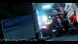 1boy 1girls 3d anal_penetration animated ass capcom claire_redfield female from_behind human male motorcycle mp4 nsfwmegaera outerwear pale_skin public resident_evil resident_evil_2 resident_evil_2_remake sex sound straight tagme vehicle video