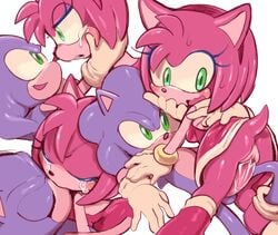 1boy amy_rose anus ass balls blush bottomless closed_eyes comforting crying cum cum_in_pussy dress eyelashes female green_eyes hedgehog hugging kissing legs looking_at_partner male nervous_smile no_underwear penetration penis romance romantic_couple romantic_sex sega sex smile sonic_(series) sonic_the_hedgehog sonic_the_hedgehog_(series) tail tears uyu vagina vaginal_penetration white_gloves wholesome