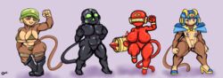 bikini bloons_td_6 bloons_tower_defense bodysuit chubby dartling_gunner furry high_heels huge_breasts large_breasts latex monkey monkey_girl muscular muscular_female oni_draws plump plump_vulva shortstack thick_thighs