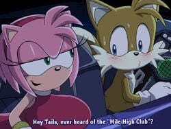 1girls alternate_breast_size amy_rose big_breasts breasts curvaceous curvy curvy_figure curvy_hips digitaldomain123 edit female female_focus female_only hips huge_breasts large_breasts miles_prower screenshot_edit sega shiny shiny_ass shiny_breasts shiny_skin skin_tight skintight smoke sonic_(series) sonic_the_hedgehog_(series) sonic_x tails text thick thick_ass thick_thighs