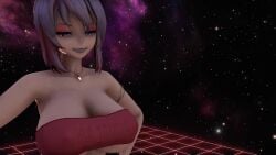 1girls 3d animated athletic athletic_female big_breasts breasts dancing female fit fit_female huge_breasts large_breasts luke36 megurine_luka mmd pink_hair shades tagme tda_(3d_model_style) thong video vocaloid