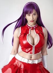 1girls absurdres ai_generated athena_asamiya athena_asamiya_(cosplay) idol japanese_female king_of_fighters pornography sex_slave sexy_dress