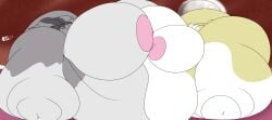 bbw big_ass big_breasts breasts bubble_butt female furry huge_ass huge_breasts hyper_breasts mad_n_evil nipples overweight tagme weight_gain