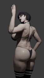 3d big_ass big_breasts big_breasts big_butt goth goth_girl mgsnak239