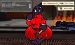 big_breasts breasts female lewdyoshyboy pyro rule_63 tagme team_fortress_2 thick_thighs wide_hips