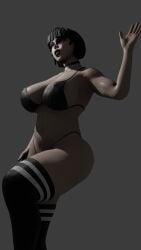 3d big_ass big_breasts big_breasts big_butt goth goth_girl mgsnak239