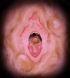 cock_vore covered_in_cum cum cum_digestion cum_everywhere cum_in_mouth cum_on_body cum_on_breasts cum_on_face cumgestion digestion digestion_noises drowning_in_cum internal naked naked_female original original_character soft_vore unwilling unwilling_prey unwilling_vore vore