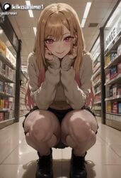 ai_generated big_breasts cute marin_kitagawa my_dress_up_darling thick_thighs waifu