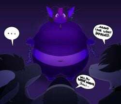 big_breasts blueberry_inflation breasts cleavage female furry huge_breasts inflation swatchfodder tagme thick_thighs wide_hips