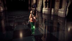 3d 3d_animation animated areolae ass big_breasts black_hair boots breasts brown_eyes bubble_butt busty dancing eve_(stellar_blade) female female_focus female_only hourglass_figure jiggle jiggling_ass jiggling_breasts light-skinned_female light_skin long_hair makeup music navel nipples nude nude_female nudity originalcustard ponytail revealing_clothes skimpy skimpy_clothes squatting stellar_blade tagme thigh_boots video wide_hips