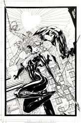 1boy 1boy1girl 1girl1boy 1girls 2020s 2026 big_breasts black_and_white black_cat_(marvel) bodysuit breasts bursting_breasts choker city city_background cleavage collar couple couple_(romantic) couple_love couples curvaceous curvaceous_body curvaceous_female curvaceous_figure curvaceous_hips curvy curvy_body curvy_female curvy_figure curvy_hips domino_mask duo eyemask felicia_hardy female high_resolution highres hips hourglass_figure huge_breasts jason_johnson kiss large_breasts light-skin light-skinned_female light-skinned_male looking_at_partner love lovers male marvel marvel_comics mask masked masked_female masked_male massive_breasts peter_parker romantic romantic_couple rope seductive seductive_look seductive_pose shiny shiny_clothes skin_tight spider-man spider-man_(series) sunshine superhero superhero_couple superheroine swinging thick thick_breasts thick_hips thick_lips thick_thighs thief tight_clothes tight_clothing voluptuous voluptuous_female white_fur white_hair wide_hips wink winking winking_at_partner