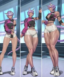 1girls 702_96 abs absurd_res athletic athletic_female biceps big_ass big_boobs big_breasts big_butt big_thighs cat_ears cat_girl cat_tail catgirl comic comic_page curvy curvy_body curvy_female curvy_figure growing growth growth_sequence highres huge_ass huge_butt huge_thighs muscle_growth muscular muscular_arms muscular_female muscular_legs muscular_thighs original short_hair solo solo_female solo_focus tail tan_body tan_skin tanned tanned_body tanned_female tanned_skin thick_thighs voluptuous voluptuous_body voluptuous_female