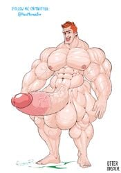 abs barefoot biceps bodybuilder feet hyper hyper_balls hyper_genitalia hyper_muscles hyper_penis hyper_testicles male male_focus male_only muscle muscles muscular muscular_arms muscular_ass muscular_back muscular_legs muscular_male muscular_thighs nipples otter_master pecs veins veiny_penis