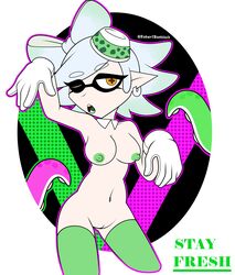 inkling marie_(splatoon) nintendo rob_n_ghost splatoon tagme