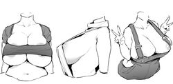 3girls breasts curvaceous female getter-1 getter-2 getter-3 getter_robo greyscale huge_breasts humanized monochrome nipples rule_63 tagme thirty_8ght white_background