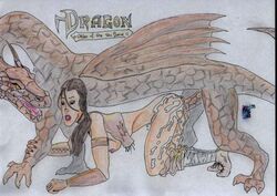 arokh dragon drakan female human interspecies male nude penis rynn sex side_view straight tagme