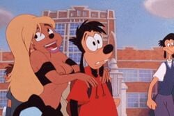 adamantp animated disney edit female goof_troop lisa_(a_goofy_movie) max_goof nipples screenshot screenshot_edit