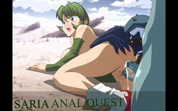 1girls big_breasts blue_eyes breasts cum female green_hair hairband kokiri male nintendo ocarina_of_time penis photoshop saria sex short_hair straight_hair tengen_toppa_gurren_lagann the_legend_of_zelda yoko_littner
