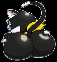 atlus big_ass big_butt bubble_ass bubble_butt feline gay male male_only morgana_(persona) persona persona_5 pheanir