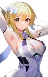 lumine (genshin impact) from genshin impact by 8ichibi8