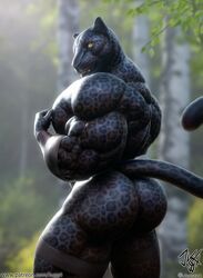 big_ass big_butt bubble_ass bubble_butt gay jugg4 male male_only muscular muscular_male panther