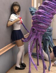 1girls 3d ambiguous_penetration covered_penetration daz3d daz_studio implied_penetration implied_sex interspecies japanese loafers pin3d school_uniform schoolgirl self_upload sex_under_clothes sex_under_skirt skirt tentacle tentacle_under_skirt tentacles_under_clothes