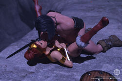 3d 3d_(artwork) alienbrain masters_of_the_universe missionary_position teela