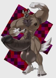 abs aggressive_retsuko aggretsuko biceps bodybuilder boner erection furry furry_only grabbing_penis haida haida_(aggretsuko) holding_penis hyper hyper_balls hyper_genitalia hyper_muscles hyper_penis hyper_testicles male male_focus male_only masturbation muscle muscles muscular muscular_arms muscular_ass muscular_back muscular_legs muscular_male muscular_thighs nipples pecs rxq sanrio smooth_fur solo solo_male stroking stroking_cock stroking_penis touching_penis veins veiny_penis