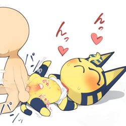 1:1 2021 animal_crossing ankha ankha_(animal_crossing) anthro anthro_penetrated arm_markings blue_body blue_ears blue_fur blue_markings blush bodily_fluids bottomless closed_eyes clothed clothed/nude clothed_female_nude_male clothing cum cum_in_pussy cum_in_uterus cum_inside digital_media_(artwork) duo erection featureless_face felid feline felis female female_on_human female_penetrated flat_chest flat_chested fur furry genital_fluids genitals heart hi_res human human_on_anthro human_penetrating human_penetrating_anthro internal internal_cumshot internal_view interspecies japanese_text kneeling leg_markings lying male male/female male_penetrating male_penetrating_anthro male_penetrating_female mammal markings mostly_nude motion_lines naked nintendo nipples nude on_back orgasm penetration penile penile_penetration penis penis_in_pussy pussy raised_clothing raised_topwear sex shaded simple_background simple_shading sweat tail tail_markings text thrusting topwear translucent translucent_body uraeus uterus vaginal_penetration video_games villager_(animal_crossing) white_background white_clothing white_topwear x-ray yellow_body yellow_fur yellow_inner_ear youjomodoki