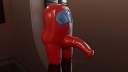 16:9 3d_(artwork) amogus among_us animal_genitalia animal_penis anthro blender_(software) digital_media_(artwork) equine_penis foxygrandpaa genitals hi_res innersloth invalid_tag male male_only penis red_(among_us) red_bodysuit solo video_games widescreen