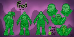 2:1 ambiguous_orifice ass bone cuntboy cuntboy_only cuntboy_sans_balls cyclops erection gelatinous_cube genitals glowing_frenulum goo_creature goo_humanoid green_body herm hermaphrodite hi_res humanoid intersex male maleherm model_sheet monoeye multi_genitalia overweight overweight_male penis pussy skeleton slime solo spread_eagle spread_legs spreading thick_thighs translucent unusual_anatomy unusual_genitalia unusual_penis