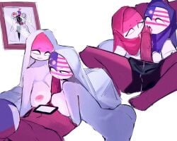 1boy 2girls breasts countryhumans countryhumans_girl female indonesia_(countryhumans) malaysia_(countryhumans) male married oceanic_pallete oral penis penis_lick philippines_(countryhumans) polygamous polygamy straight threesome