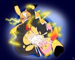 <3_tail anthro anthro_penetrated balls big_balls big_breasts big_penis blush bodily_fluids breasts cleft_tail closed_eyes clothed clothing cosplay_pikachu cosplay_pikachu_(costume) cum cum_drip cum_from_pussy cum_in_pussy cum_inside cum_splatter dipstick_ears dripping duo electricity electrostimulation erection excessive_cum female female_penetrated genital_fluids genitals huge_cock huge_thighs hyper hyper_genitalia kirbot12 kirby kirby_(series) long_penis looking_pleasured male male/female male_penetrating male_penetrating_female multicolored_ears navel nintendo orgasm orgasm_face penetration penile penile_penetration penis penis_in_pussy pikachu pikachu_libre pokémon_(species) pokemon pussy pussy_juice sex sharp_teeth shortstack small_but_hung teeth thick_penis thick_thighs torn_clothing vaginal_penetration video_games waddling_head wide_hips