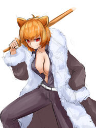 1girls fate_(series) female female_only fujimura_taiga jaguar_warrior solo steamingtofu tagme white_background