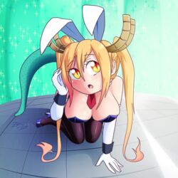 tohru (dragon maid) from miss kobayashi's dragon maid by zedrin