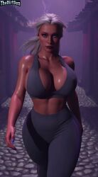 1girls 3d ai_generated big_ass big_breasts big_thighs breasts bust busty chest curvaceous curvy curvy_figure edenian female female_only gym_clothes hips hourglass_figure huge_ass huge_breasts huge_thighs large_ass large_breasts large_thighs light-skinned_female light_skin mature mature_female midway mortal_kombat mortal_kombat_11 netherrealm_studios queen royalty sindel sindel_(mk11) slim_waist sound tagme thedirtden thick thick_hips thick_legs thick_thighs thighs video voluptuous waist white_hair wide_hips wide_thighs workout_clothes
