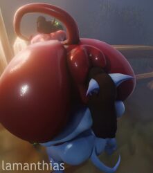 1futa 3d animated ass ass_in_face big_ass blizzard_entertainment donut_anus draenei equine_penis eredar female futa futanari hyper hyper_ass hyper_breasts lamanthias presenting_hindquarters rimjob tagme tail video world_of_warcraft