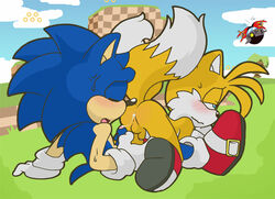 anthro ass canine day dr._eggman dr_robotnik emerald_physics fox fur hedgehog human interspecies ivo_robotnik male male_only mammal multiple_males nude outdoors penis rodent sega sonic_(series) sonic_team sonic_the_hedgehog sonic_the_hedgehog_(series) sonic_the_hedgehog_2 tagme tails yaoi