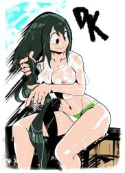 tsuyu asui from my hero academia by nightlykrumbs