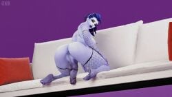 1futa 3d 3d_(artwork) 3d_model 3d_render anus ass balls ballsack barefoot belly belly_button big_penis blue_body blue_hair blue_skin breasts butt earrings erect_penis erection face_down_ass_up feet fishnets futa_only futanari gtmtr happy happy_futa huge_cock kneeling kneeling_futa large_penis looking_at_viewer nipples nyl_widowmaker overwatch overwatch_2 penis ponytail pose posing self_upload smile smiling smiling_at_viewer stockings thick_thighs thighs tied_hair tummy widowmaker