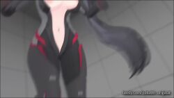 animated ballbusting balls beatdown black_hair bodysuit brat bratty breasts combo female_dominating_male female_domination femdom fighting fighting_game heels high_heels kicked_in_the_balls kicking_balls rio_(blue_archive) submissive submissive_male suit tagme tamakeri teen_girl teenage_girl thug tits_out tsukatsuki_rio video yokobb