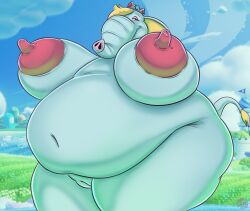 elephant rosalina from mario (series) by rogero (artist)